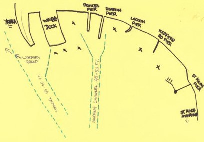 Port melbourne map